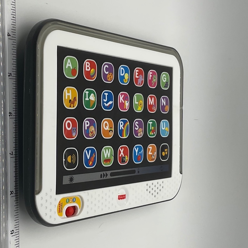 Fisher-Price ABC Learning Tablet Educational Toy Lights Sounds Smart Stages - Picture 4 of 7